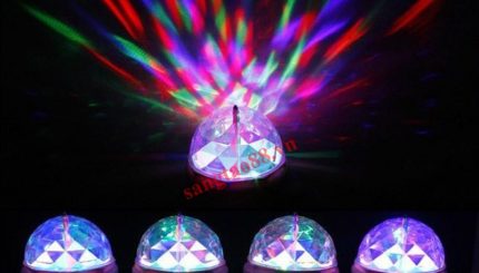 Đèn led sân khấu đui xoáy tự xoay