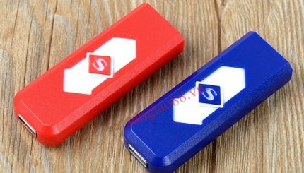 Bật lửa điện không dùng xăng, gas