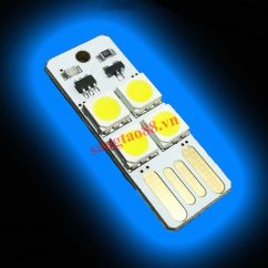 Đèn 4 led cảm ứng siêu mỏng cắm cổng USB
