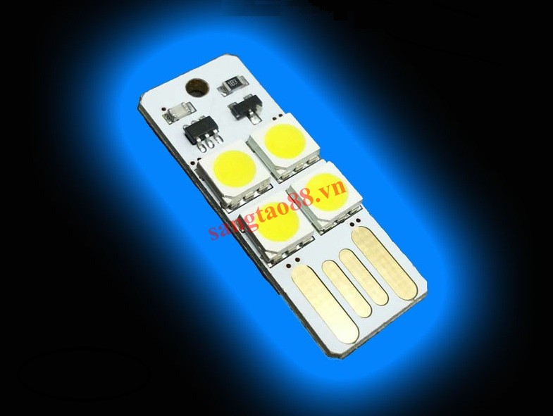 Đèn 4 led cảm ứng siêu mỏng cắm cổng USB