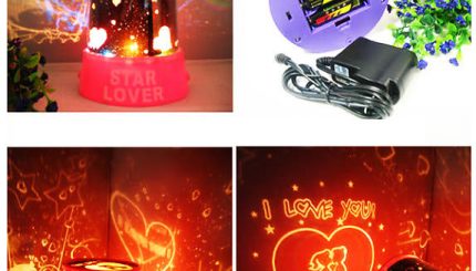 Đèn tạo sao tự xoay