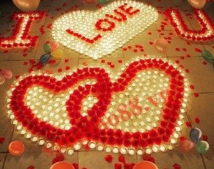 Nến sáp tỏ tình