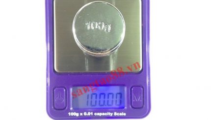 Cân tiểu ly điện tử 100g/0.01g ipod
