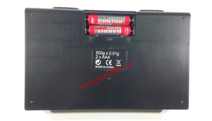 Cân tiểu ly điện tử 500g/0.01g NOTEBOOK