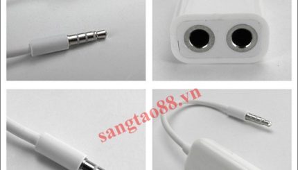 Jack chia cổng tai nghe 3.5mm