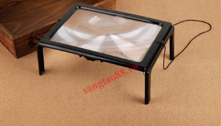 Kính lúp đeo cổ, để bàn cho người già