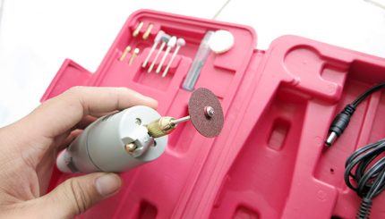 máy khoan mài cầm tay mini