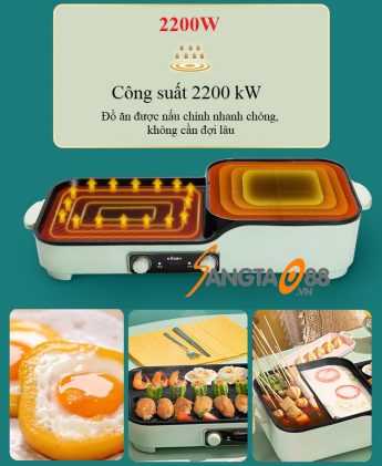 Bếp nướng điện không khói đa năng KONKA KEG-W2301